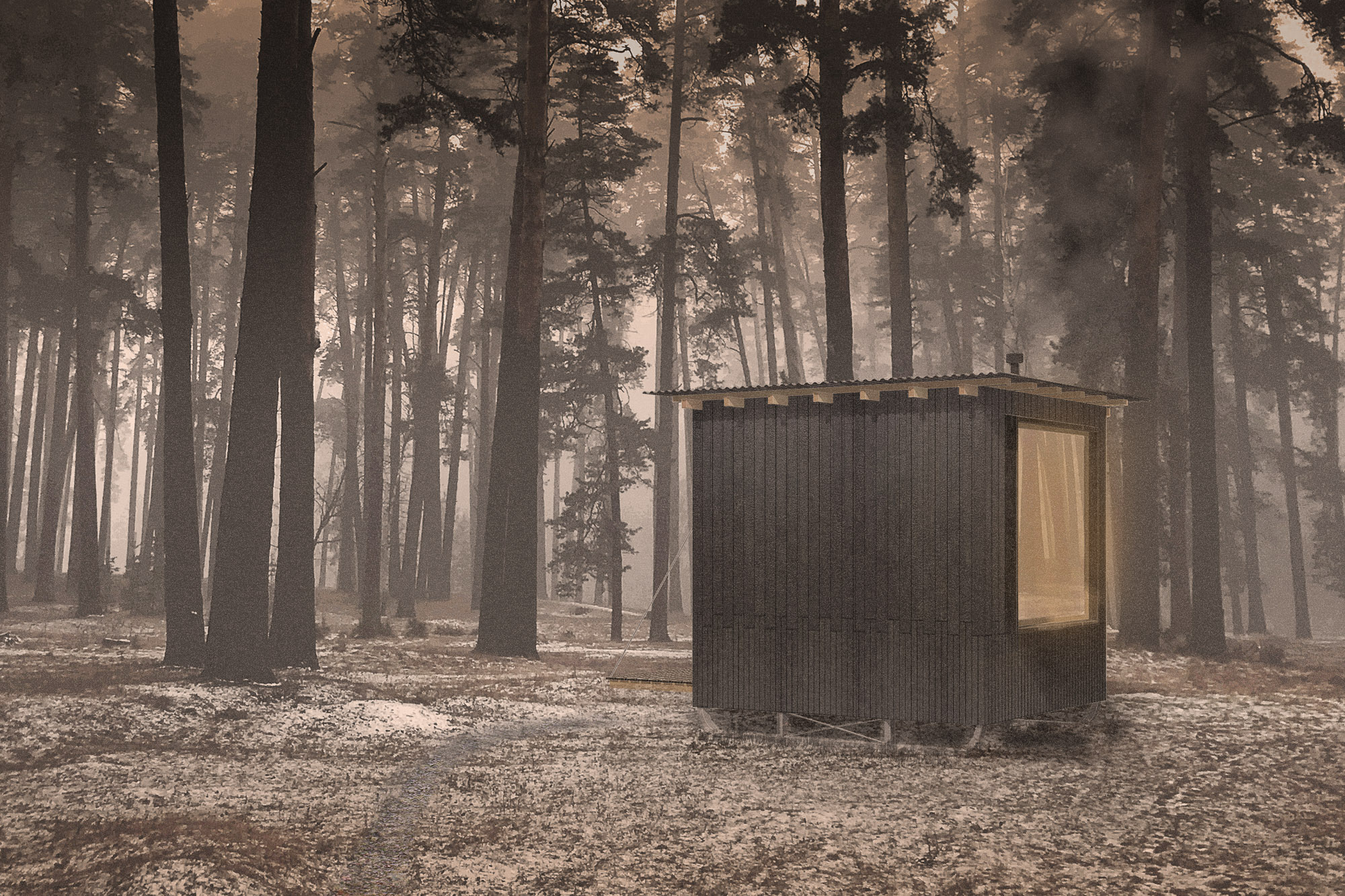 Nomad Forest Sauna
